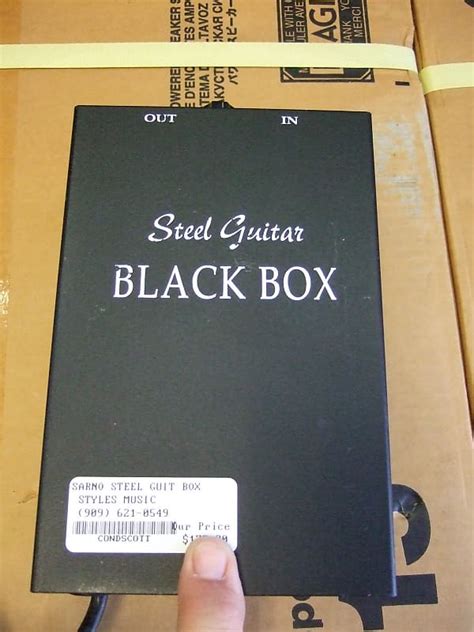 sarno steel guitar black box ebay|Steel Guitar Black Box .